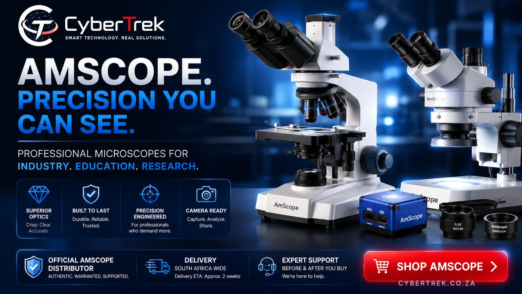 Official AmScope Range