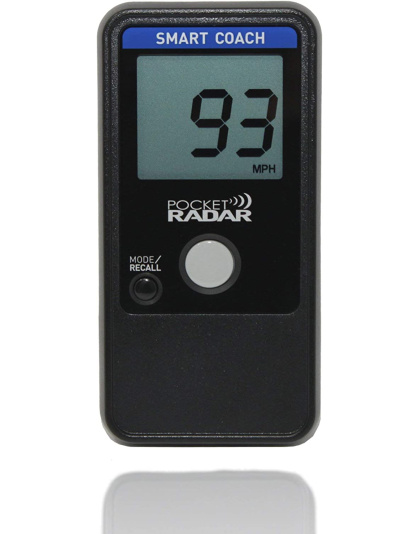 Pocket Radar Smart Coach works with Pocket Radar App, ideal for all sports coaches