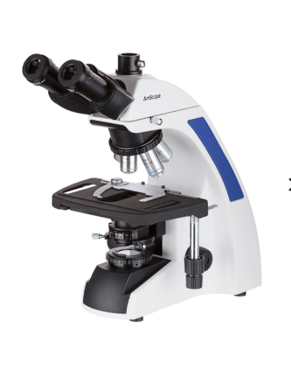 Amscope T720 Koehler LED 40X-1000X Trinocular Microscope with 5mp camera
