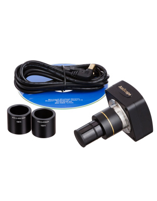 AmScope MU Amscope 10.0MP USB 2.0 High-speed Color CMOS C-Mount Microscope Camera with Reduction Lens