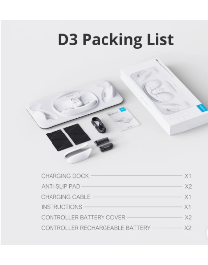 BOBOVR D3 Wireless Charging Station, in stock