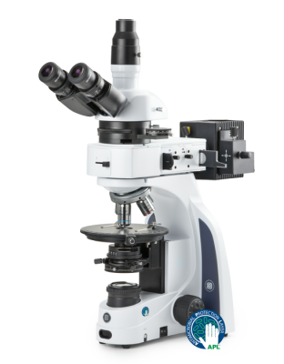 Euromex iScope materials science (polarization) Trinocular Microscope Kohler and reflected illumination