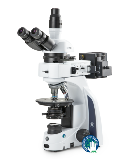 Euromex iScope materials science (polarization) Trinocular Microscope Kohler and reflected illumination