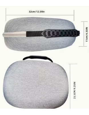 Storage Case for VR quest 3 or 3s, in stock, grey