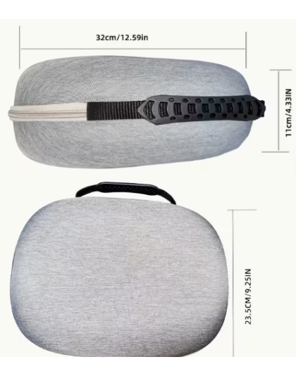 Storage Case for VR quest 3 or 3s, in stock, grey