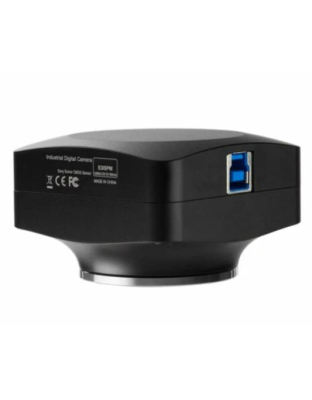 AmScope MU Series 20.0MP USB 3.0 High-speed Back-illuminated Color CMOS C-Mount Microscope Camera with Calibration Slide