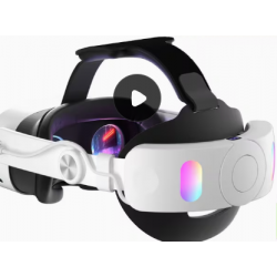 Elite style Head Strap with Battery for Meta Quest 3/3S, 10000mAh Rechargeable