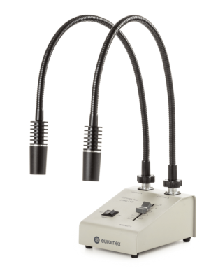  Euromex LE.5207 Light Source Dual 3W LED Gooseneck illuminator