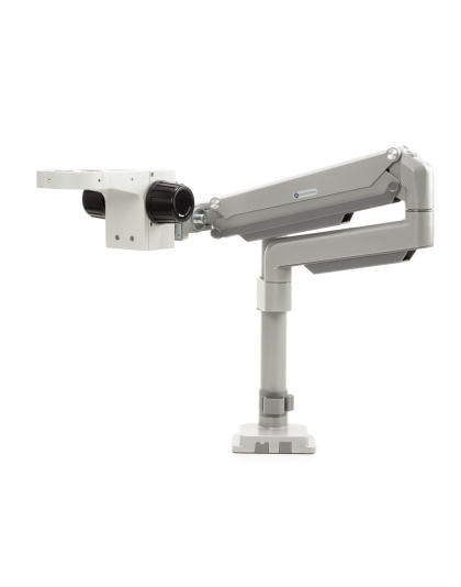 Euromex stand for digital and other type head, NZ.9047 Articulated stand with adjustable tilt, swivel and rotating functions