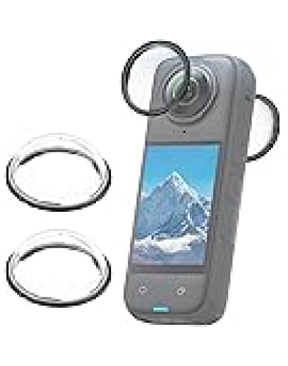 Insta360 X4 air 8k camera with motorbike kit with lens cover and 128gb memory card ( 2 of each)