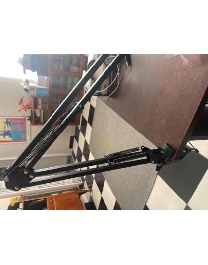 Portable 7" Digital Microscope 10x–150x Magnification with Articulating Stand.
