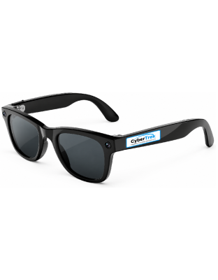 Ray-Ban Meta Wayfarer Gen 3 shiny black frame TRS grey lens