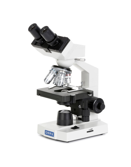 OMAX M82E Series Binocular Biological Compound Microscope 40X-2000X Magnification Lab LED with Mechanical Stage