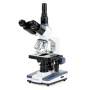 AmScope T120 Series Student and Professional Trinocular Compound Microscope 40X-2500X Magnification with LED and 3D Mechanical Stage