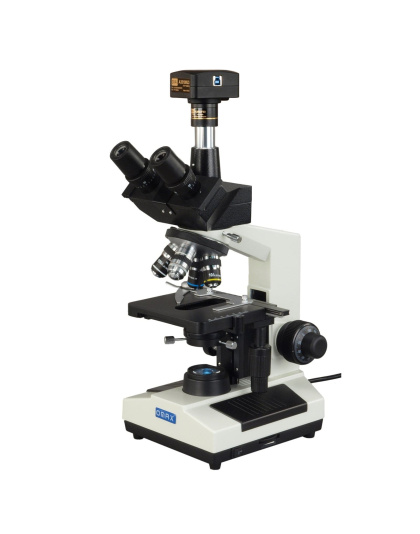 OMAX 40X-2500X 5MP USB3 Darkfield Trinocular LED Lab Microscope for Live Blood