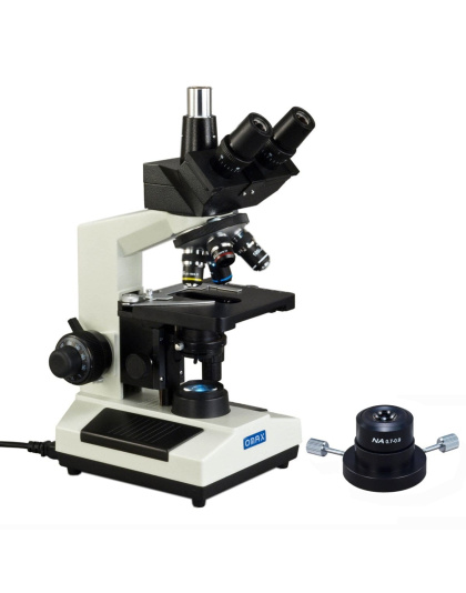OMAX 40X-2500X Darkfield Trinocular Lab Biological Compound LED Microscope