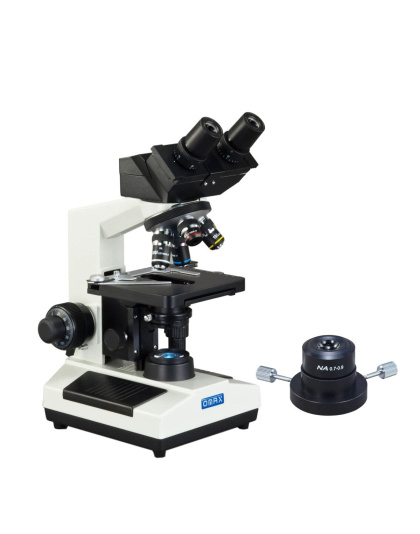 OMAX 40X-2500X Built-in 3MP Digital Camera Dry Darkfield Compound LED Microscope