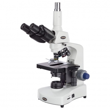 AmScope T340 Series Trinocular Compound Microscope 40X-2000X Magnification with 3W LED, 3D Mechanical Stage