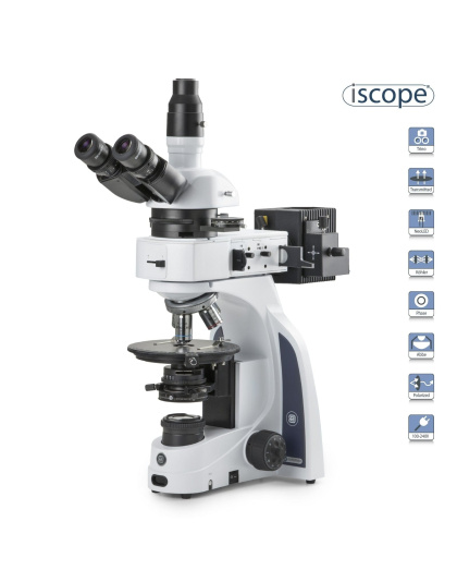 Euromex iScope Series Polarization Trinocular Compound Microscope