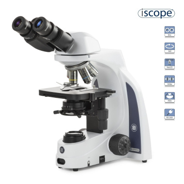 Euromex iScope Series Binocular Compound Microscope with E-plan Objectives