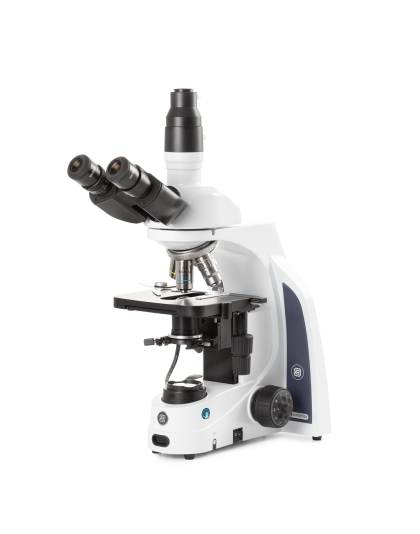 Euromex iScope Darkfield Trinocular Compound Microscope w/EWF 10X/20mm Eyepieces, E-PLAN EPL 4X, 10X, S40X, S100X Objectives