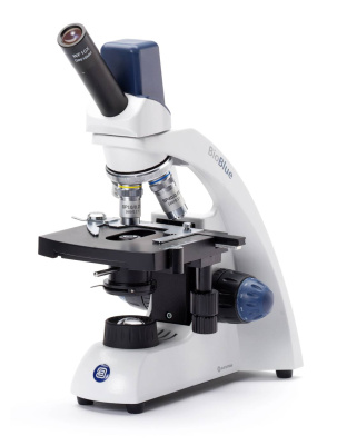 BB.4225 - BioBlue monocular 5 MP digital microscope SMP 4/10/S40x objectives with mechanical