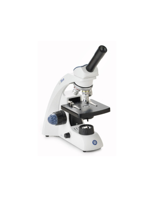 BB.4250-P-DLED - BioBlue monocular polarization microscope with SMP 4/10/S40/S100x oil objective. 1 W