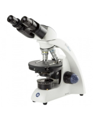 BB.4261-P-DLED - BioBlue binocular polarization microscope with SMP 4/10/S40 objectives. 1 W Dual color