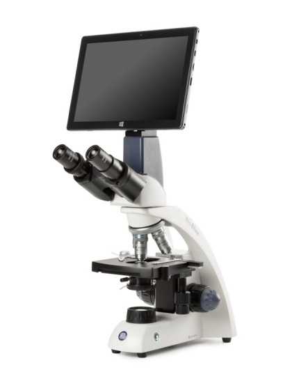 BB.4263-P-DLED - BioBlue binocular polarization microscope with SMP 4/10/S40/S60x objectives. 1 W Dual