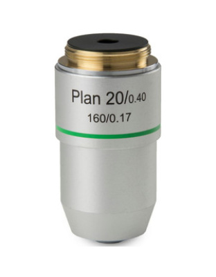BB.8820 - Plan 20x/0.40 objective. Working distance 1.2 mm