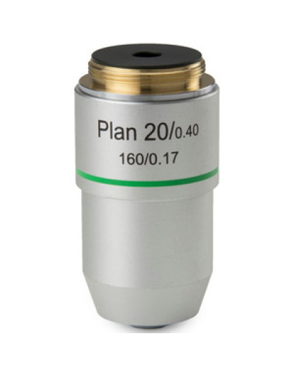 BB.8820 - Plan 20x/0.40 objective. Working distance 1.2 mm