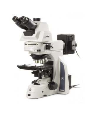 DX.2053-PLPOLRi - Delphi-x Observer, trinocular microscope with SWF 10x/25 mm @ 30 mm eyepieces, plan