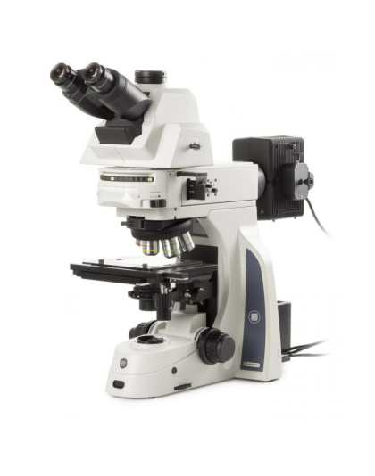 DX.2053-PLPOLRi - Delphi-x Observer, trinocular microscope with SWF 10x/25 mm @ 30 mm eyepieces, plan