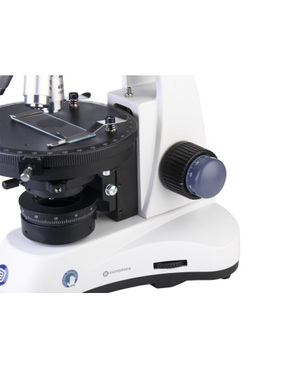 EC.1003-P-DLED - EcoBlue trinocular microscope for polarization with achromatic semi-plan 4/10/S40x