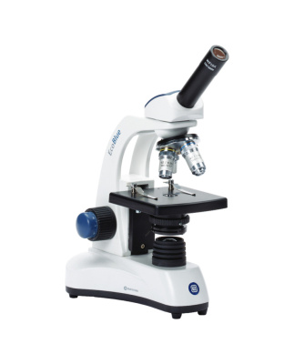 EC.1151 - EcoBlue monocular microscope with achromatic 4/10/S40/S100x oil objectives and X-Y