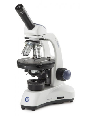 EC.1601-P-DLED - EcoBlue monocular microscope for polarization with achromatic semi-plan 4/10/S40/S60x