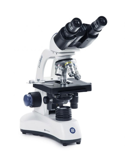 EC.1652 - EcoBlue binocular microscope with achromatic 4/10/S40/S100x oil objectives and X-Y
