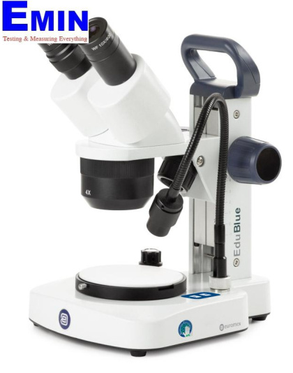 ED.1402-EVO - Binocular stereo microscope EduBlue, 2x/4x revolving objective, 20x/40x magnification