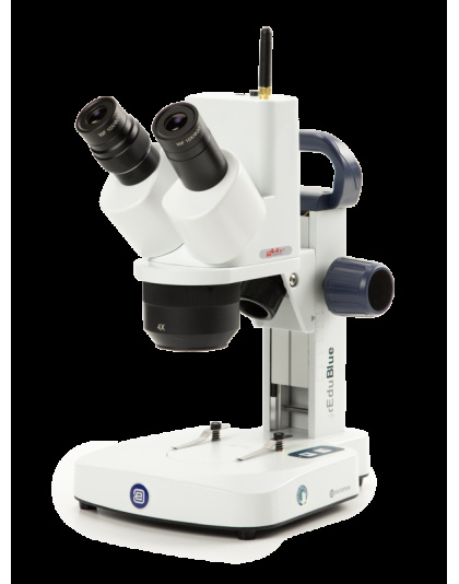 ED.1805-SW - Binocular 5 MP Wi-Fi digital stereo microscope EduBlue, 1x/2x/4x revolving objective,