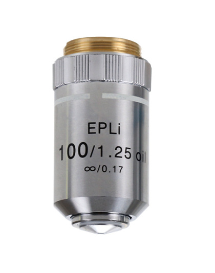 IS.8800 - E-plan EPLi $100x/1.25 10S oil-immersion objective for iScope Life science. Working
