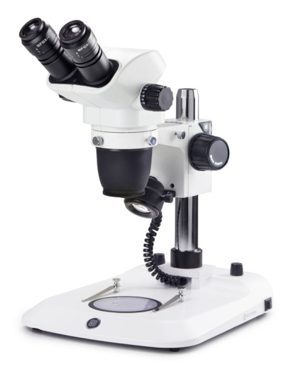 NZ.1702-P - Binocular stereo zoom microscope NexiusZoom EVO, 0.65x to 5.5x zoom objective,