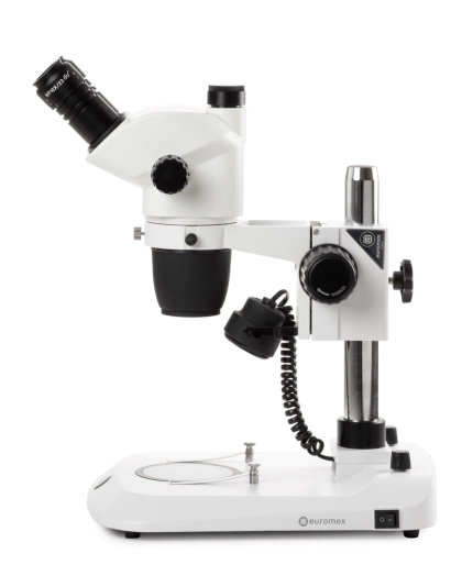 NZ.1703-P - Trinocular stereo zoom microscope NexiusZoom EVO, 0.65x to 5.5x zoom objective,
