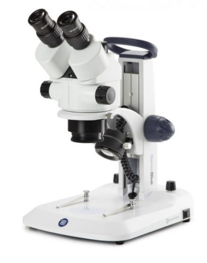 SB.1903 - Trinocular stereo zoom microscope StereoBlue, 0.7x to 4.5x zoom objective, magnification