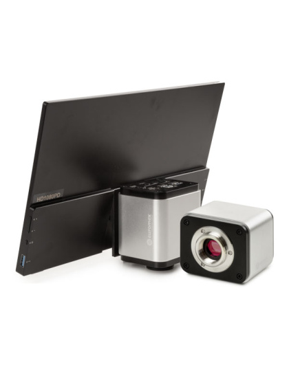 VC.3045-HDS - Ultra HD/4K high definition camera with 13 inch HD built-on 13" screen. Camera with 1/1.8