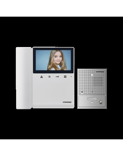 COMMAX 4.3"Exp Colour Video Intercom Kit