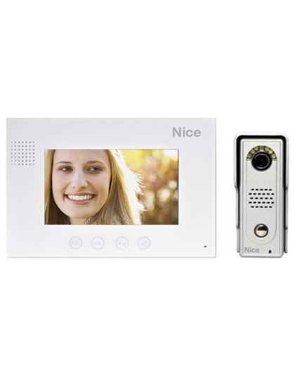 NICE 7" Colour Video Intercom Kit incl D